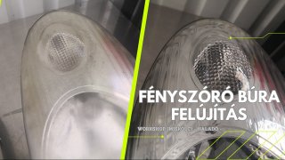 Fényszóró búra felújítás workshop - haladó - 1 nap - Reflektorklinika