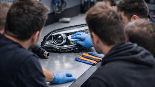 Fényszóró javítás - betekintő workshop - Reflektorklinika